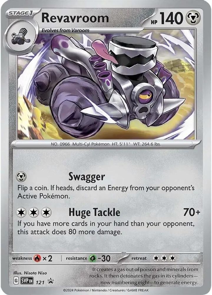 (#121) Revavroom - Holo [Scarlet & Violet Promo]