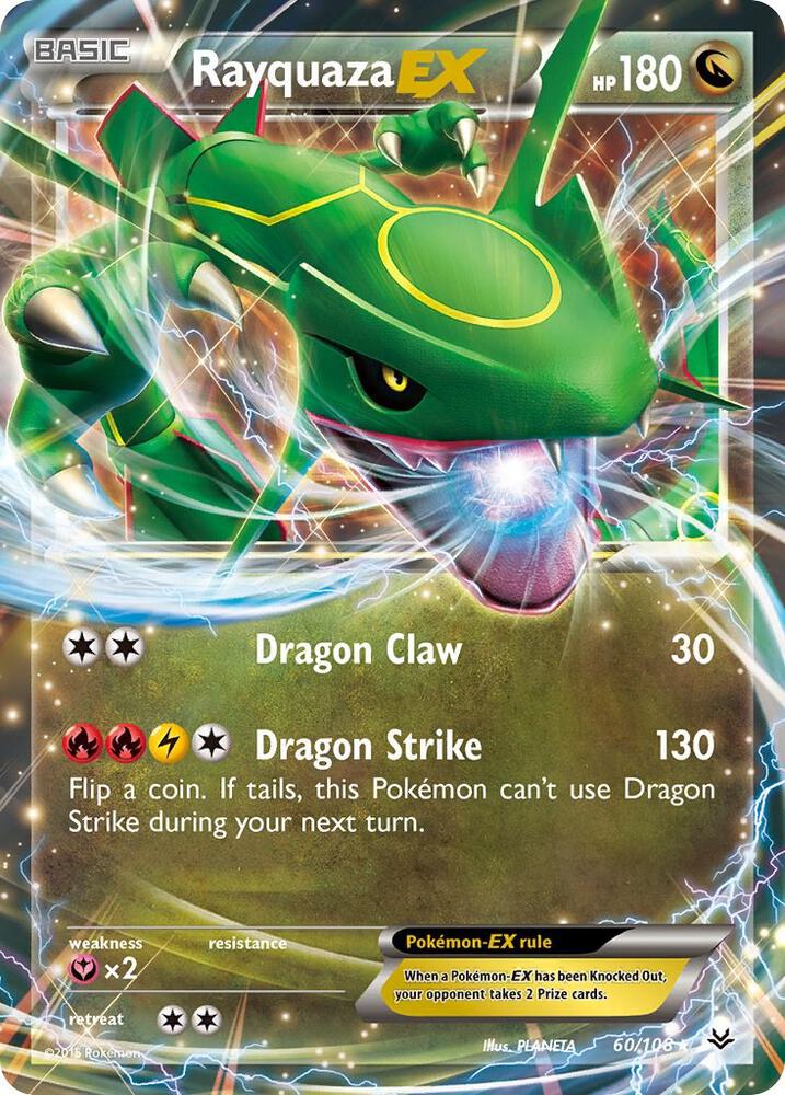 (#60/108) Rayquaza EX (60) [XY - Roaring Skies]