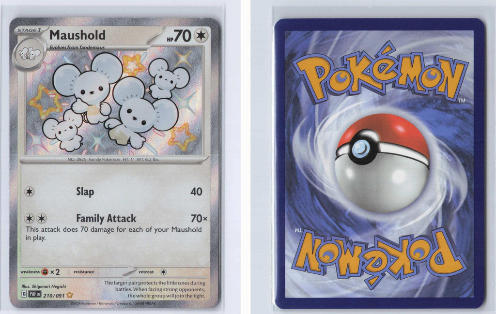 (#210/091) Maushold - Holo [Paldean Fates]