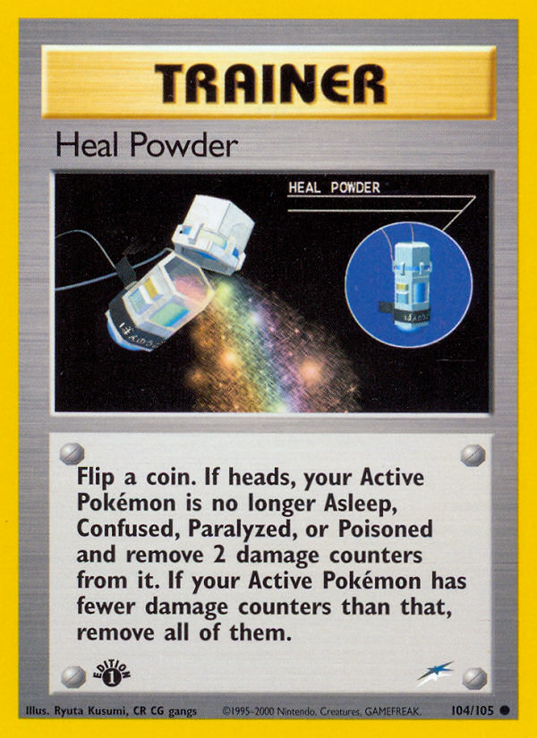 (#104/105) Heal Powder - Unlimited [Neo Destiny]
