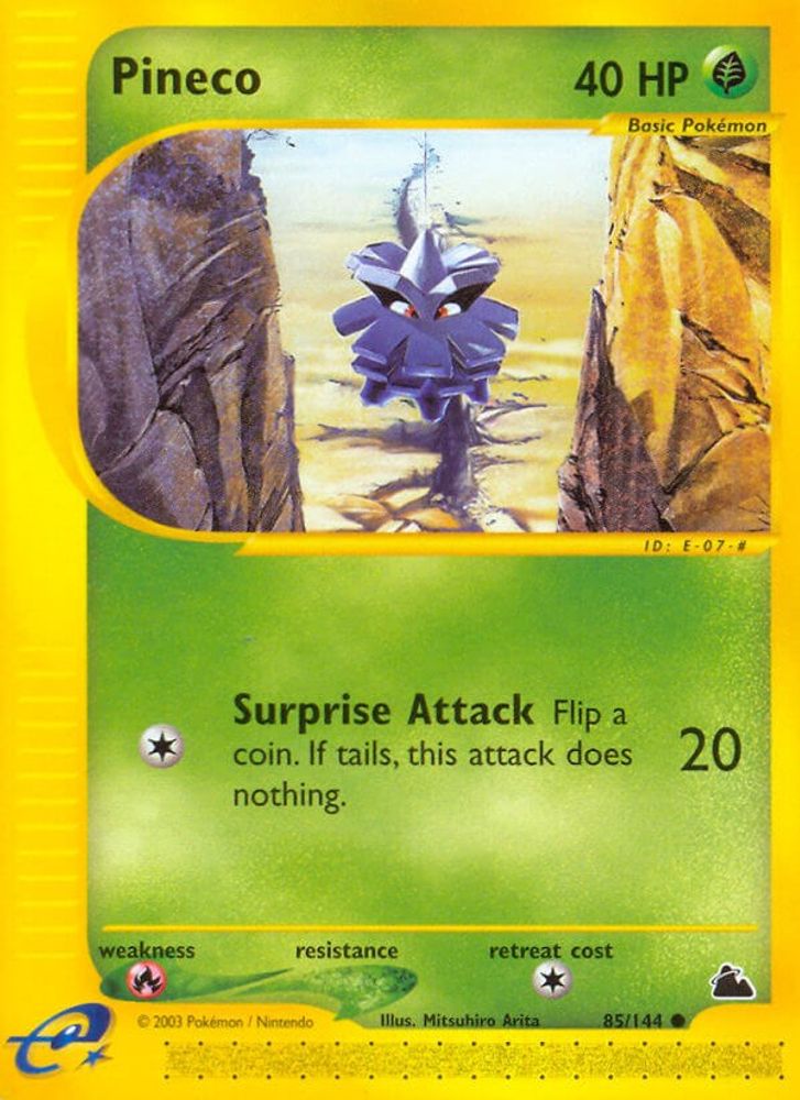 (#85/144) Pineco - Normal [Skyridge]
