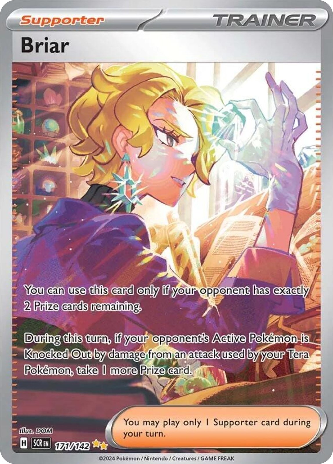 (#171/142) Briar - Holo [Stellar Crown]