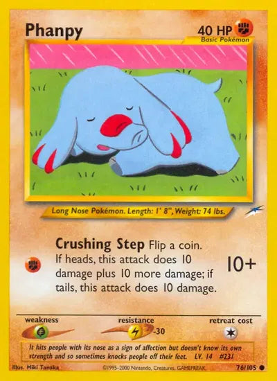 (#76/105) Phanpy - Unlimited [Neo Destiny]
