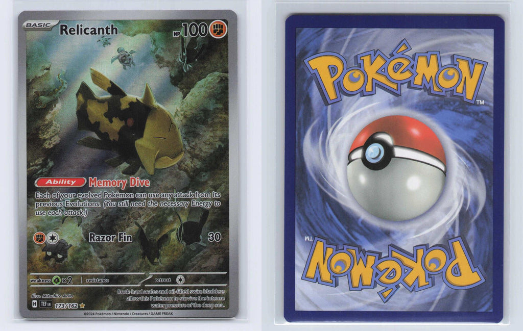 (#173/162) Relicanth - Holo [Temporal Forces]
