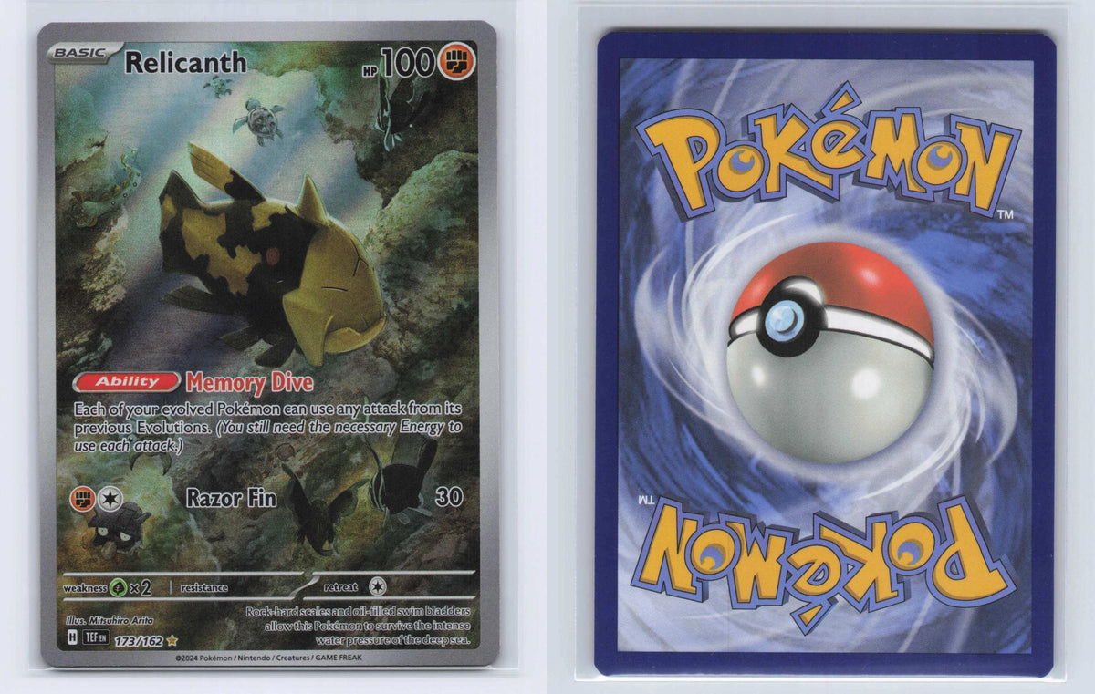 (#173/162) Relicanth - Holo [Temporal Forces]
