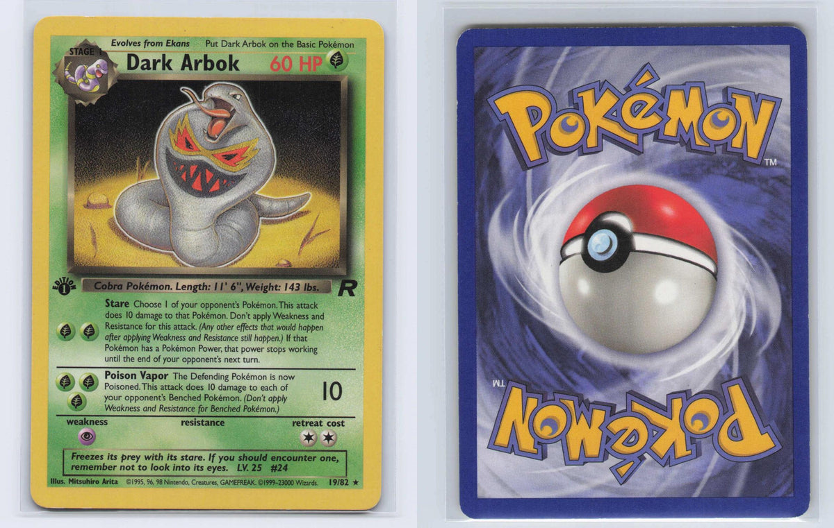 (#19/82) Dark Arbok - 1st Edition [Team Rocket]