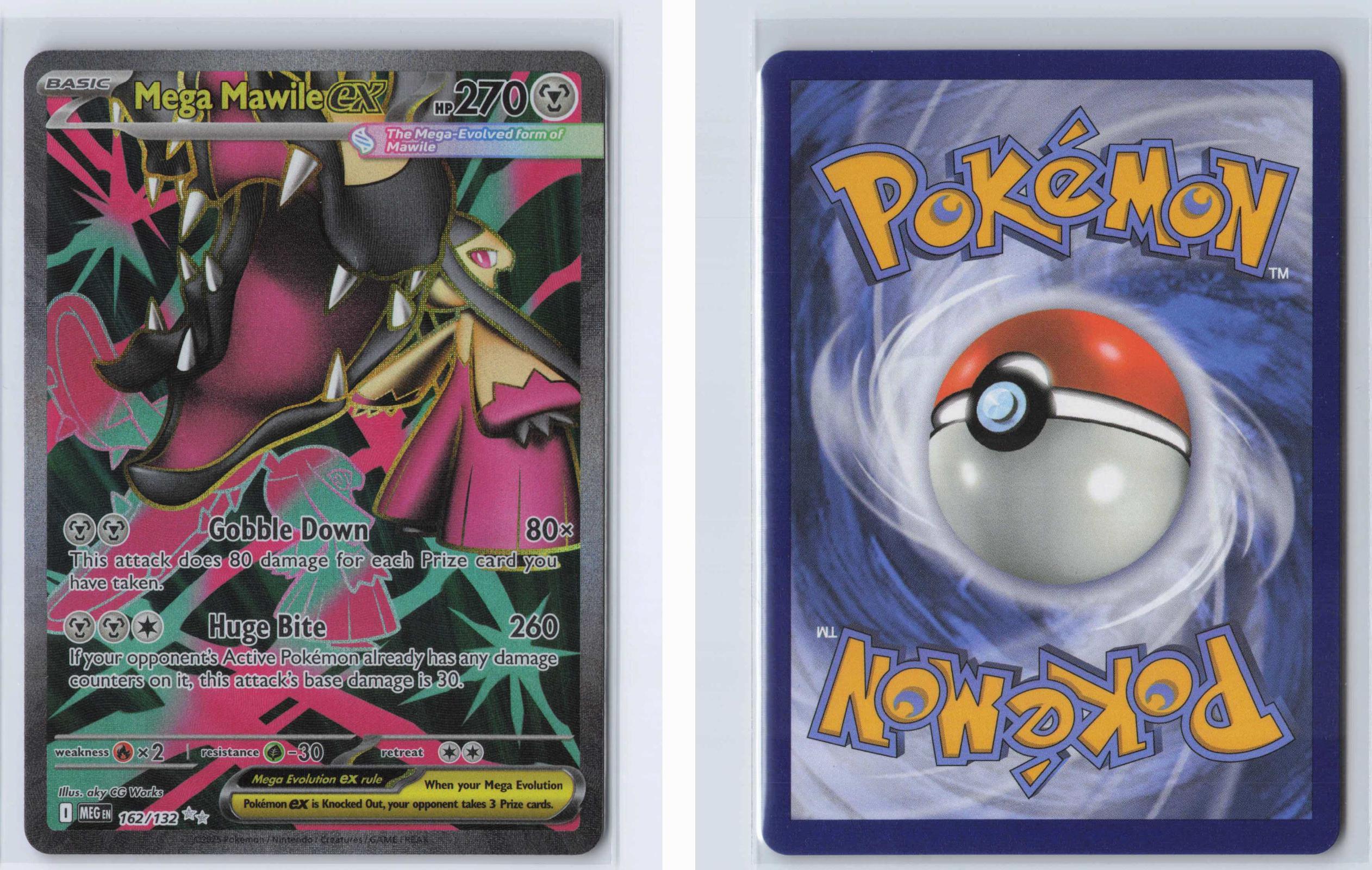 (#162/132) Mega Mawile ex - Holo [Mega Evolution]