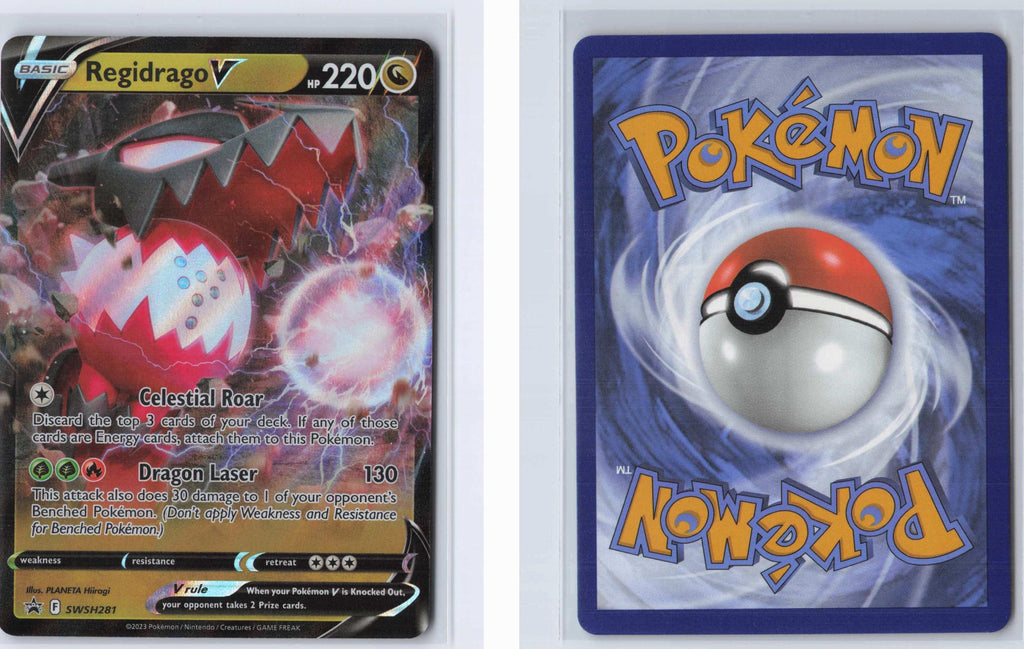 (#SWSH281) Regidrago V - Holo [Sword & Shield Promo]