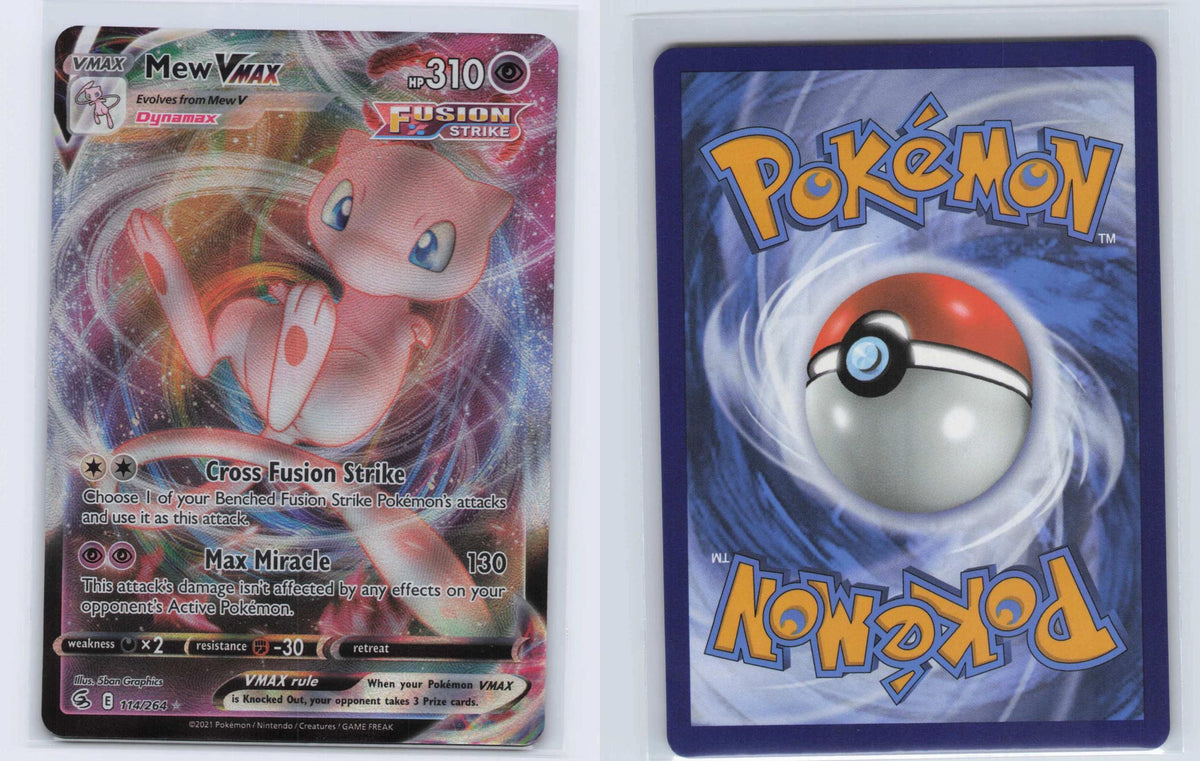 (#114/264) Mew VMAX - Holo [Fusion Strike]