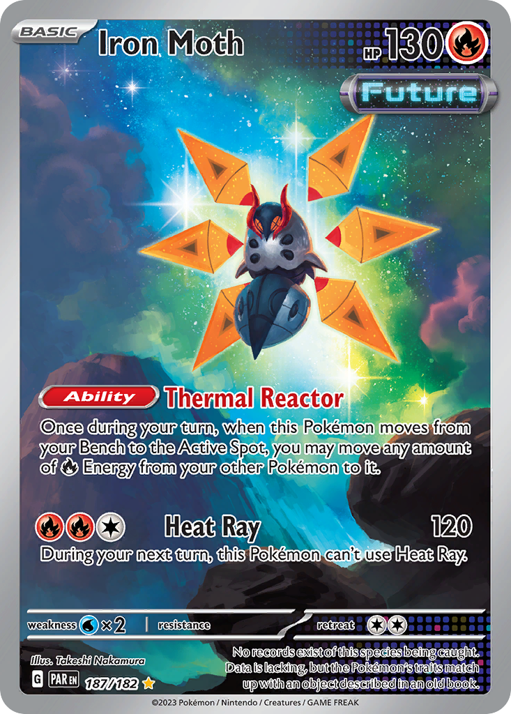 (#187/182) Iron Moth - Holo [Paradox Rift]