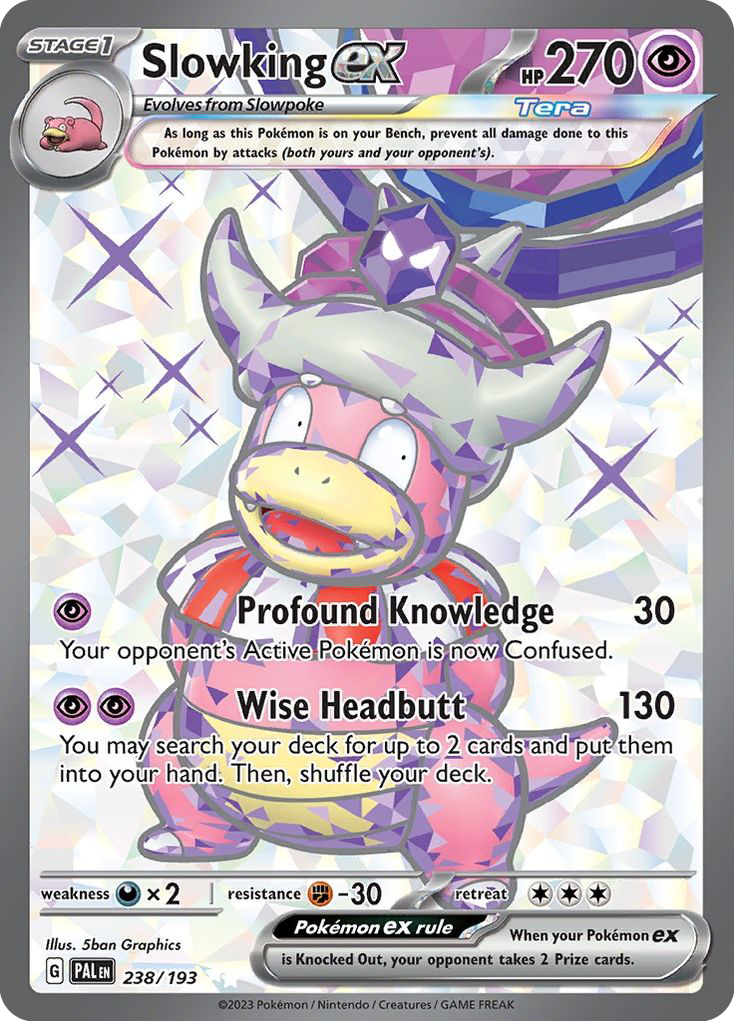 (#238/193) Slowking ex - Holo [Paldea Evolved]