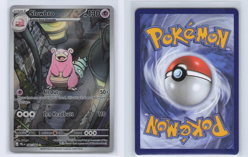 (#090/084) Slowbro - Holo [Pitch Black]