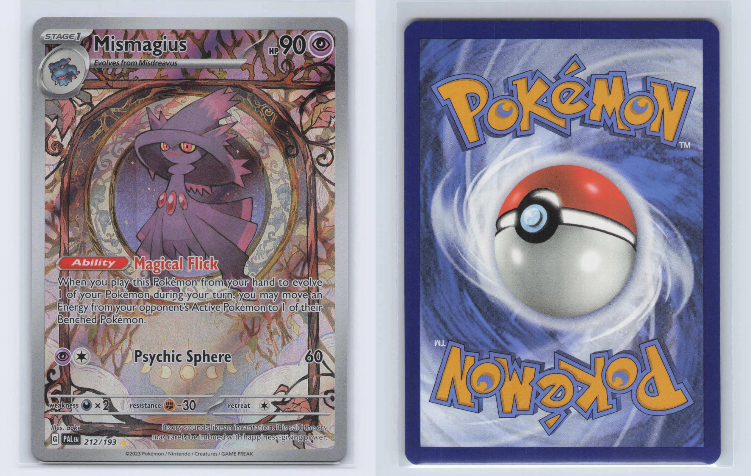 (#212/193) Mismagius - Holo [Paldea Evolved]