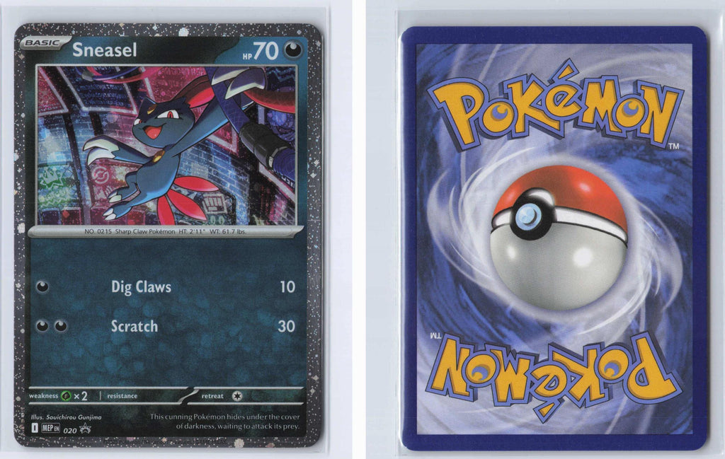 (#020) Sneasel (Cosmos Holo) - Normal [ME: Mega Evolution Promo]