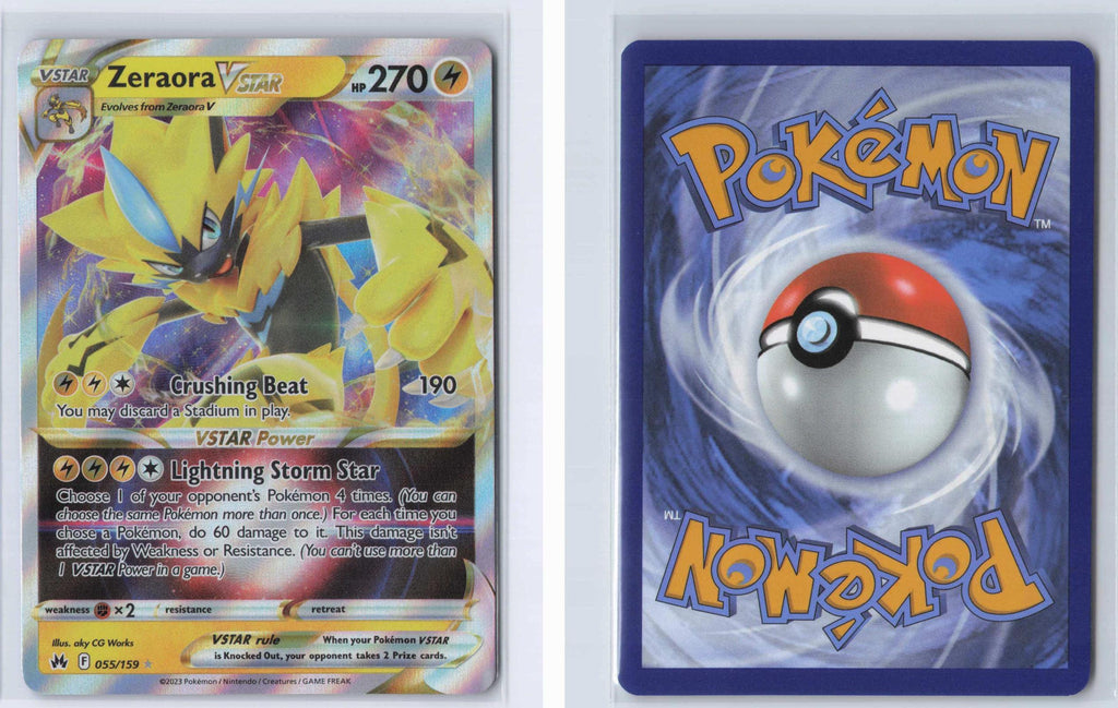 (#055/159) Zeraora VSTAR - Holo [Crown Zenith]