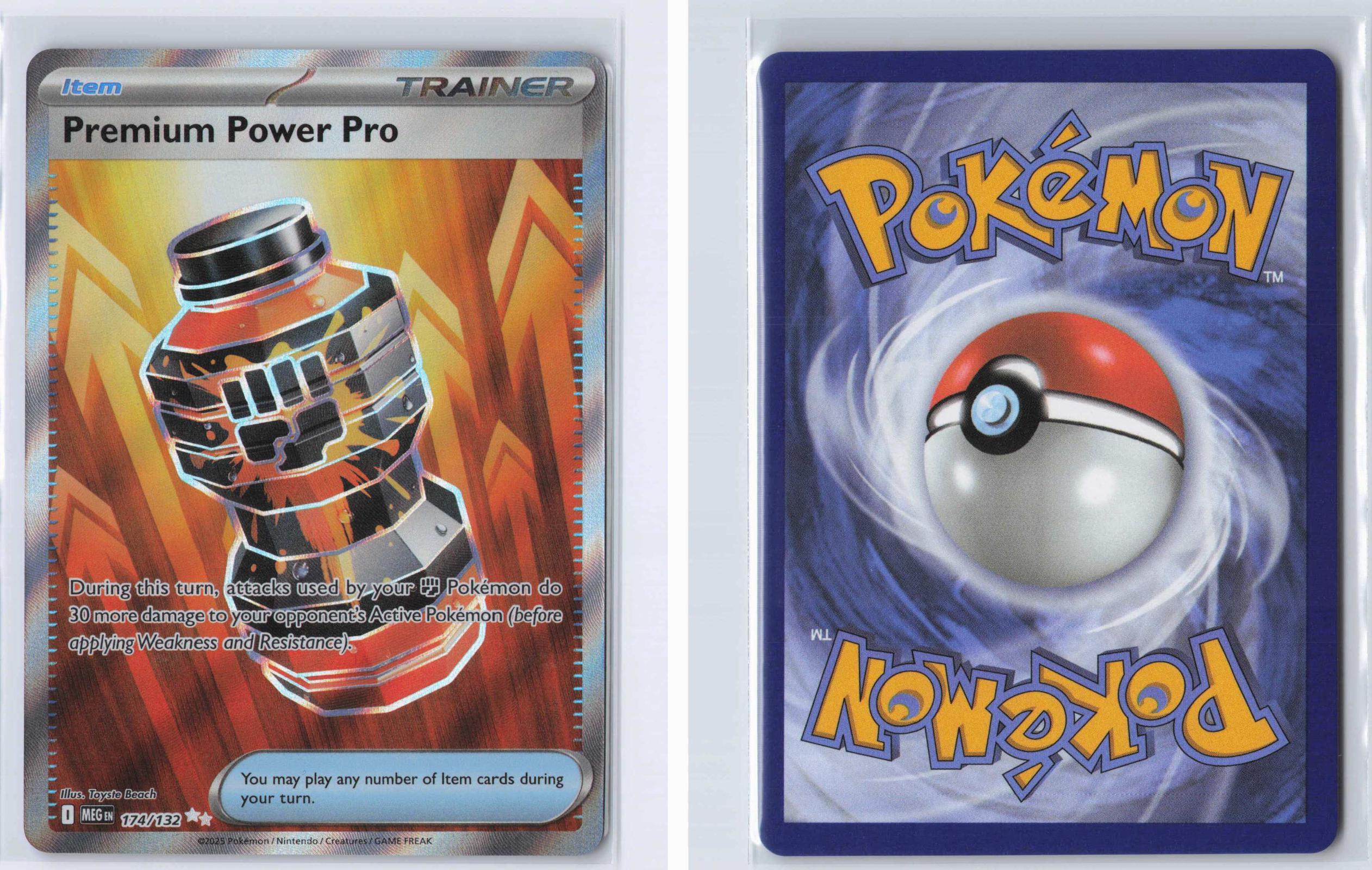 (#174/132) Premium Power Pro - Holo [Mega Evolution]