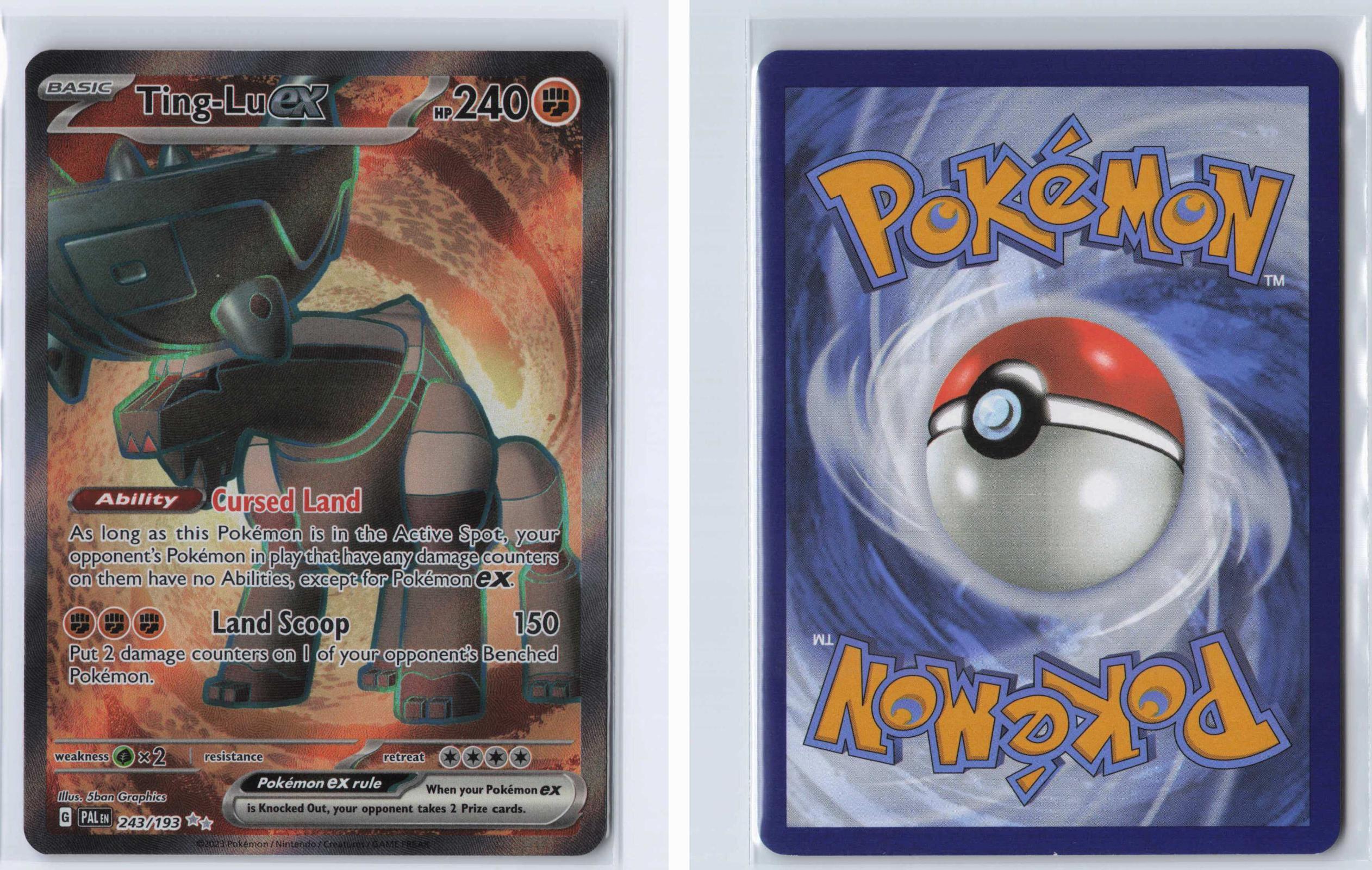 (#243/193) Ting-Lu ex - Holo [Paldea Evolved]