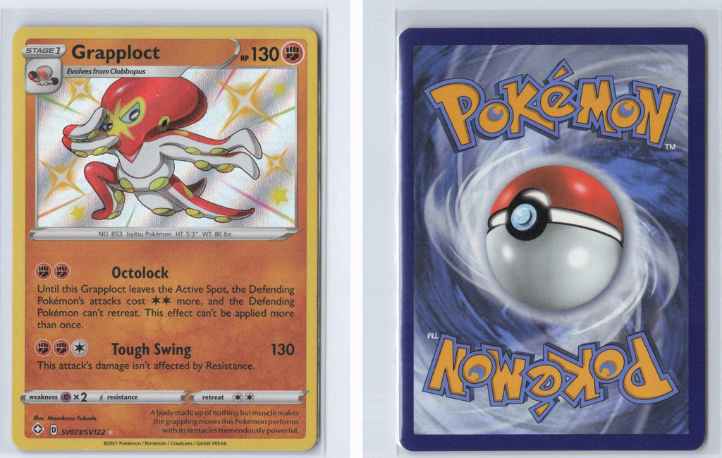(#SV073/SV122) Grapploct - Holo [Shining Fates Shiny Vault]