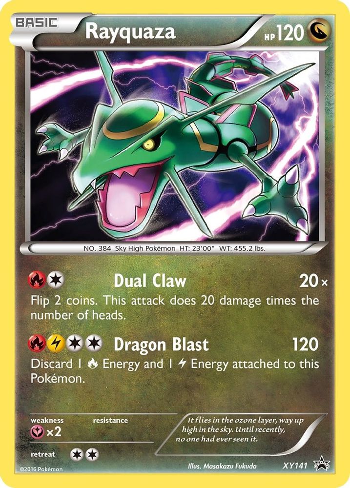 (#XY141) Rayquaza - Holo [XY Promo]