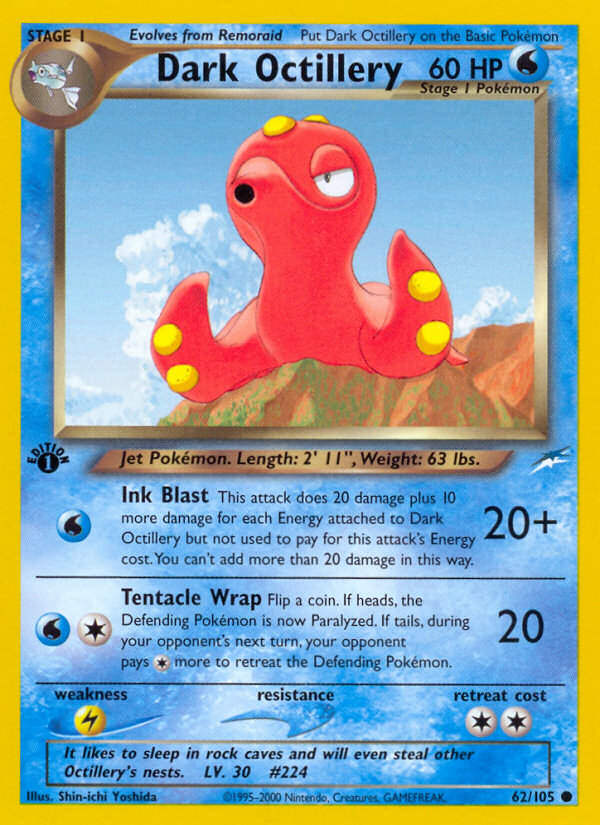 (#62/105) Dark Octillery - Unlimited [Neo Destiny]
