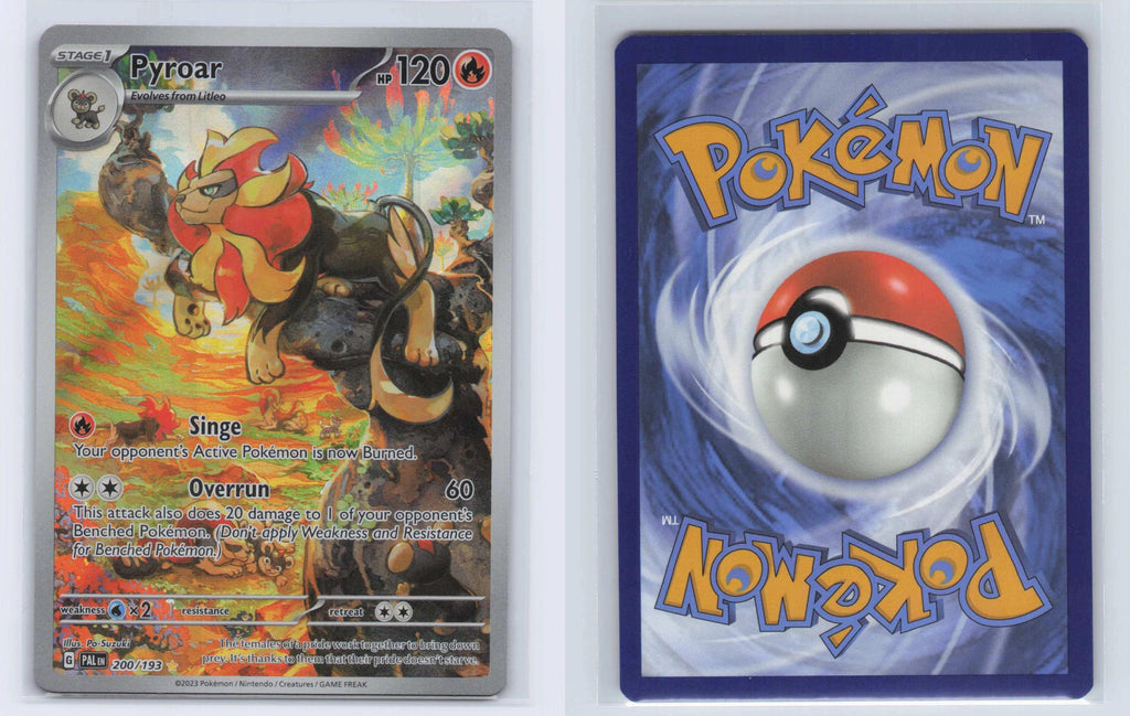 (#200/193) Pyroar - Holo [Paldea Evolved]