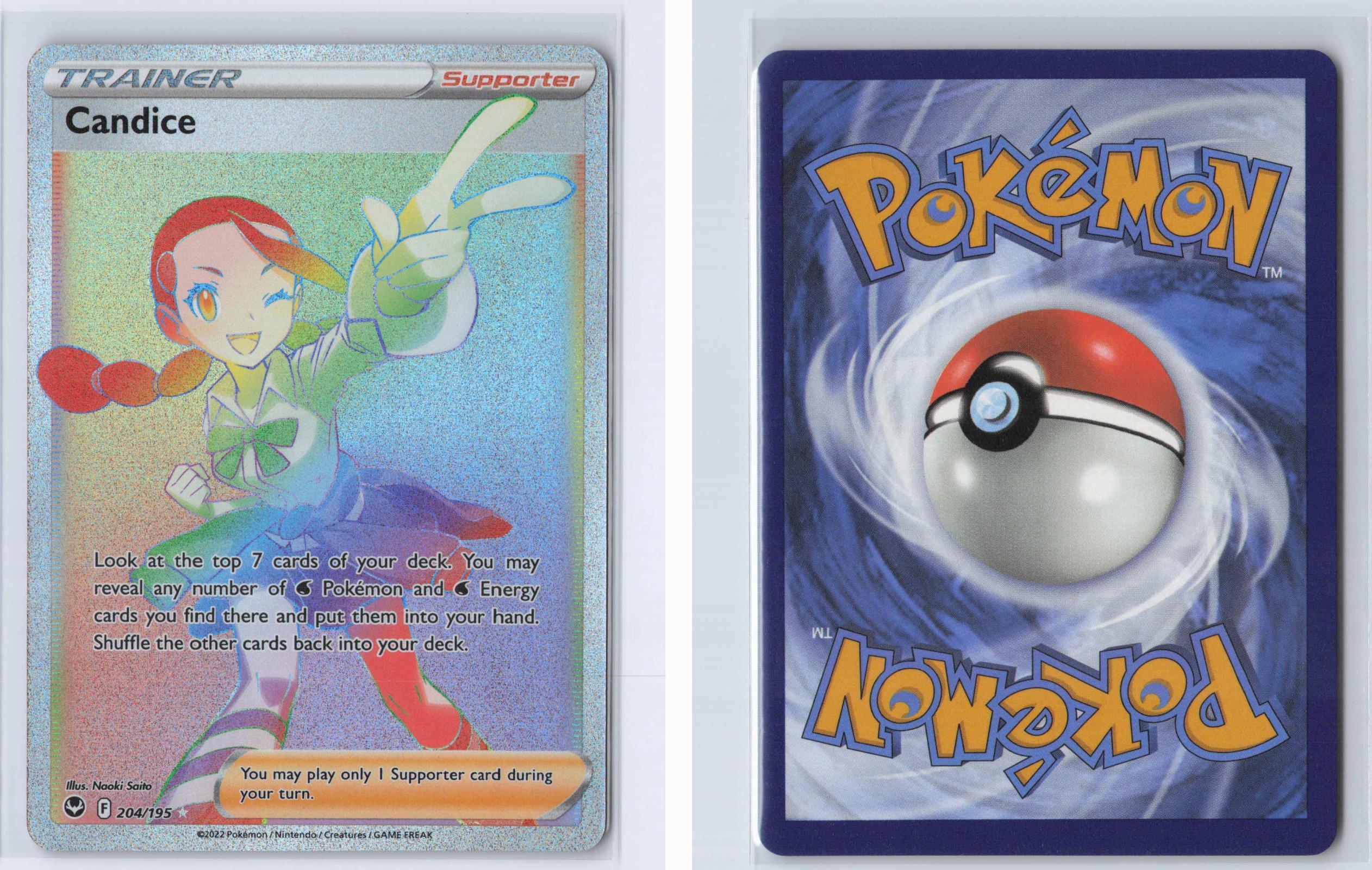 (#204/195) Candice - Holo [Silver Tempest]