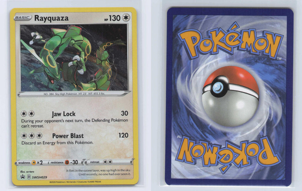 (#SWSH029) Rayquaza - Holo [Sword & Shield Promo]