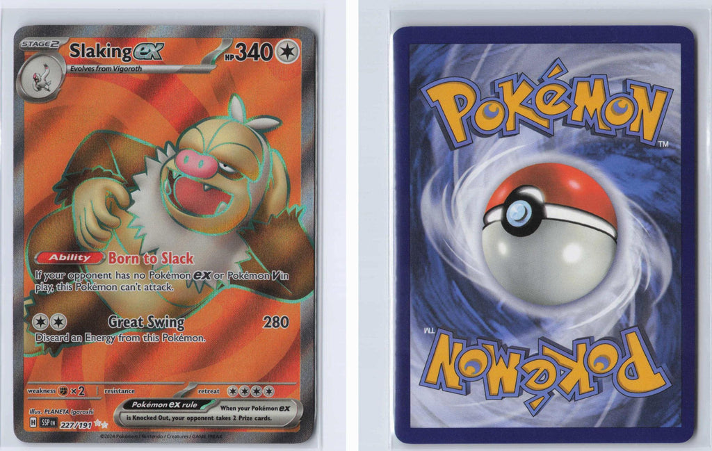 (#227/191) Slaking ex - Holo [Surging Sparks]