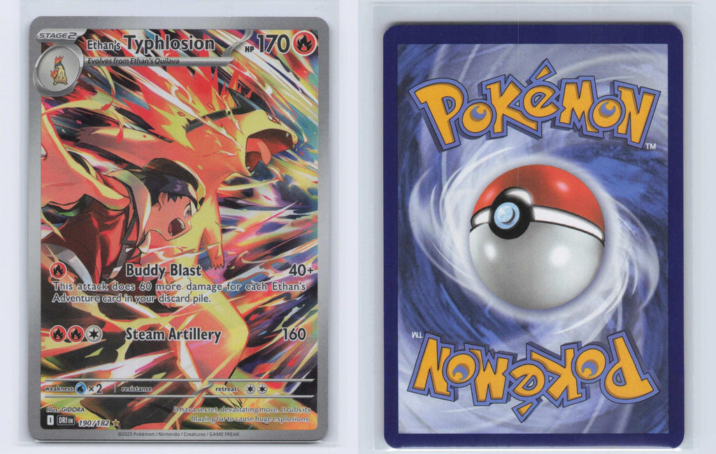 (#190/182) Ethan's Typhlosion - Holo [Destined Rivals]