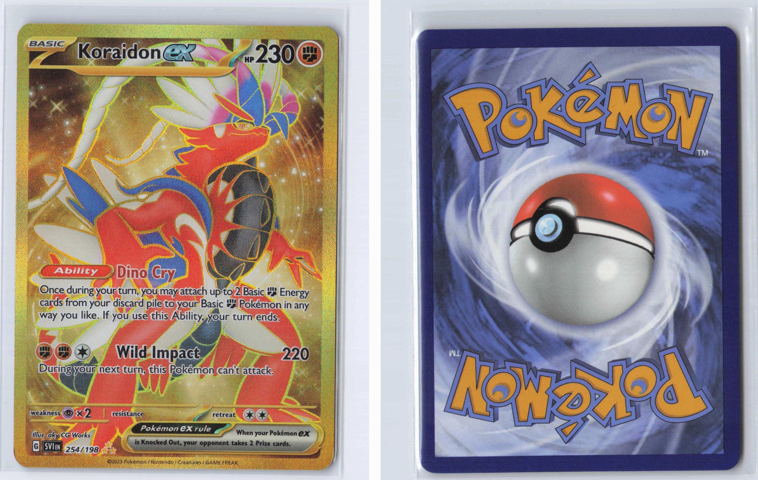 (#254/198) Koraidon ex - Holo [Scarlet & Violet]