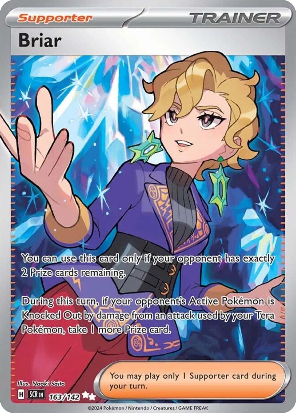 (#163/142) Briar - Holo [Stellar Crown]