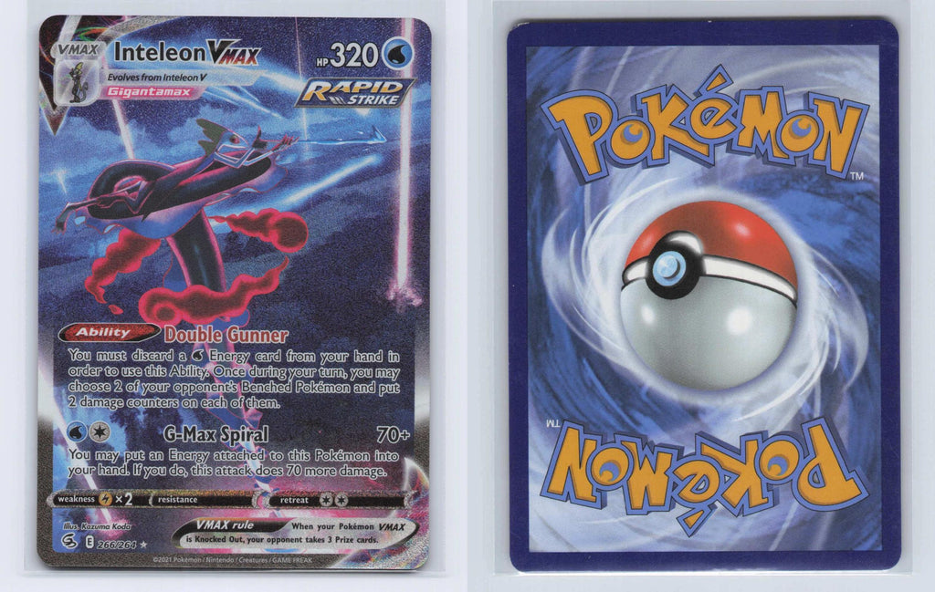 (#266/264) Inteleon VMAX - Holo [Fusion Strike]