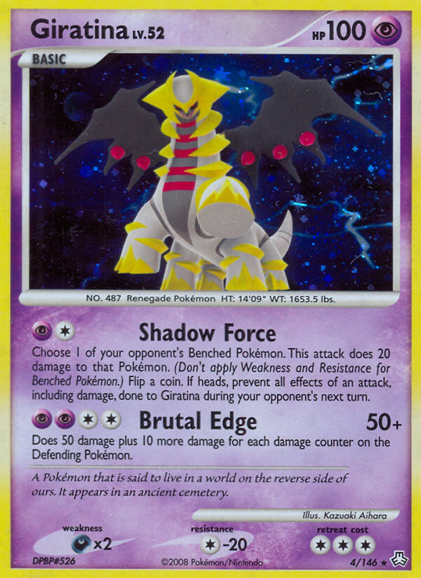 (#4/146) Giratina - Reverse Holo [Legends Awakened]