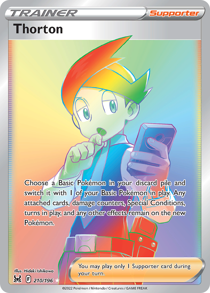 (#210/196) Thorton - Holo [Lost Origin]