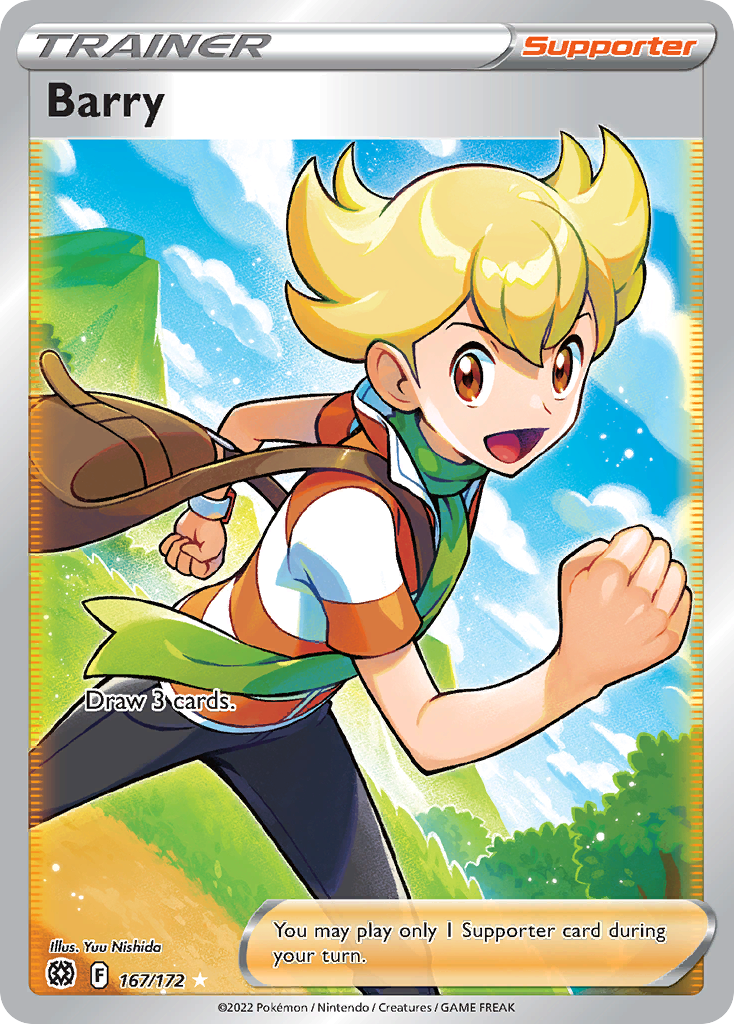 (#167/172) Barry - Holo [Brilliant Stars]