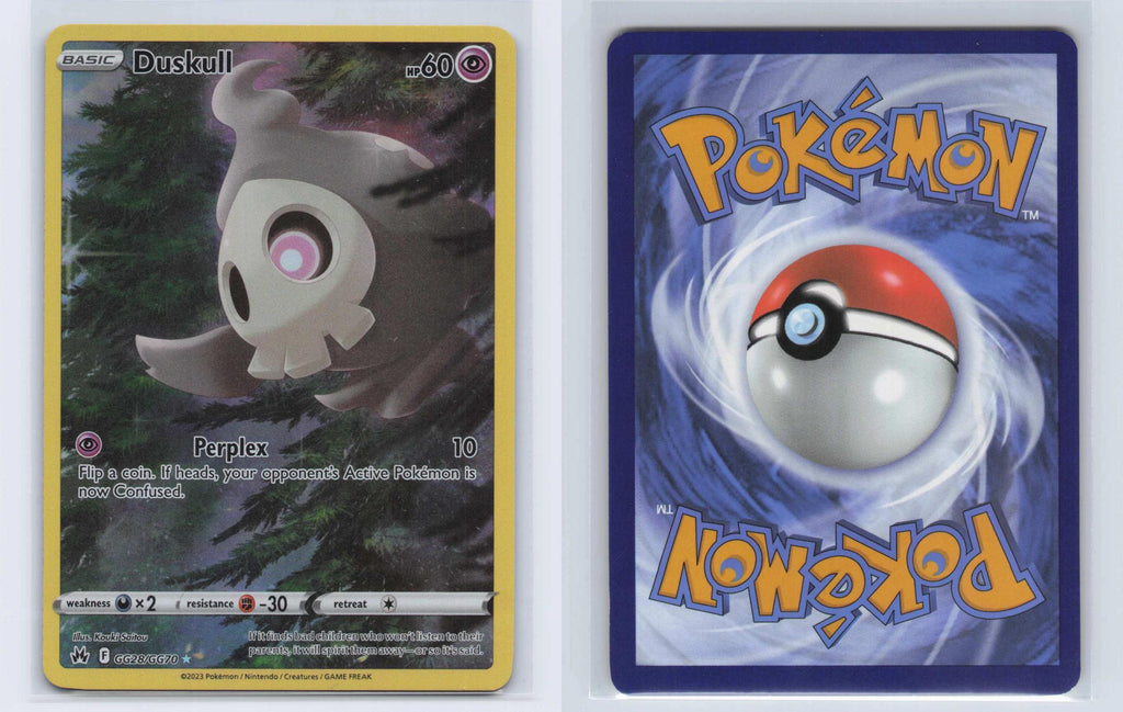 (#GG28/GG70) Duskull - Holo [Crown Zenith Galarian Gallery]