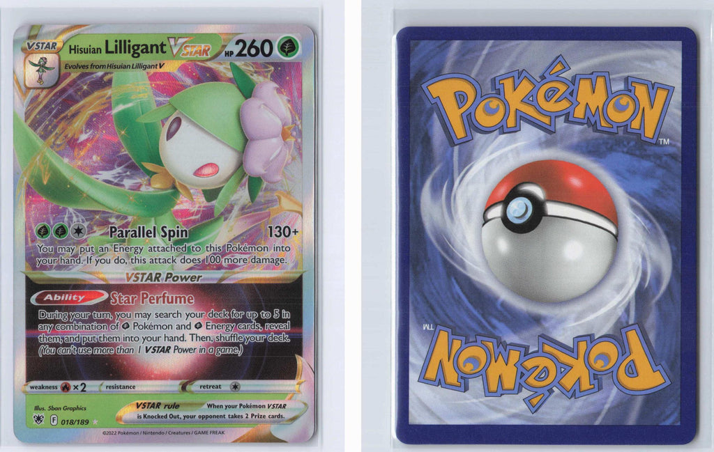 (#018/189) Hisuian Lilligant VSTAR - Holo [Astral Radiance]