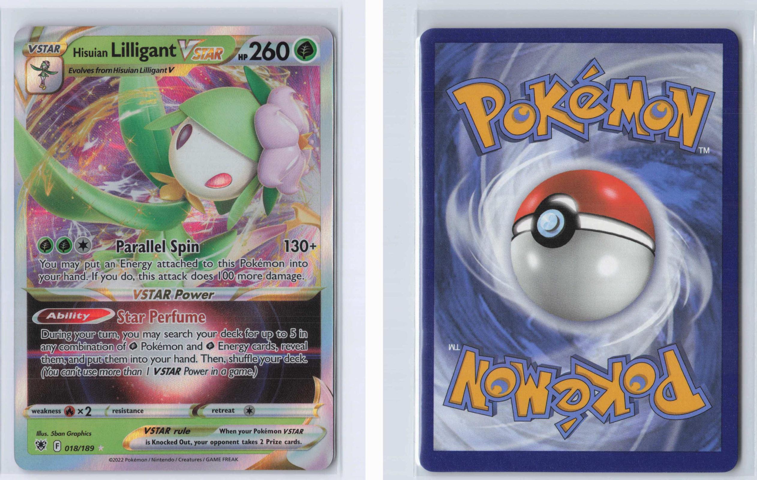 (#018/189) Hisuian Lilligant VSTAR - Holo [Astral Radiance]