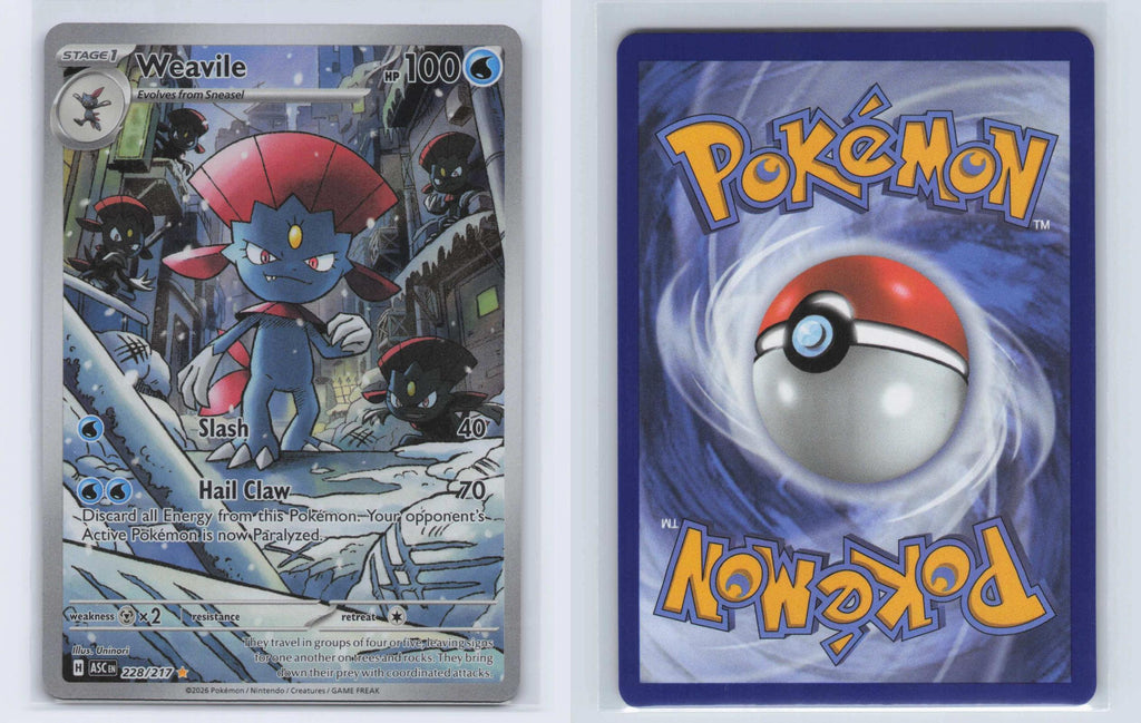 (#228/217) Weavile - Holo [Ascended Heroes]