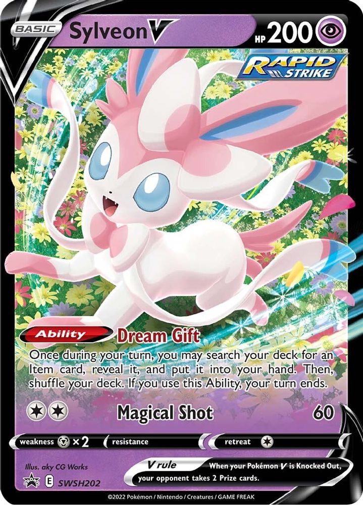 (#SWSH202) Sylveon V - Holo [Sword & Shield Promo]