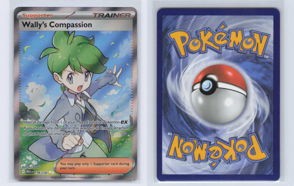 (#176/132) Wally's Compassion - Holo [Mega Evolution]