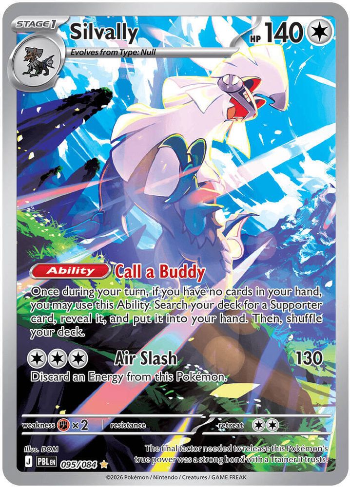 (#095/084) Silvally - Holo [Pitch Black]
