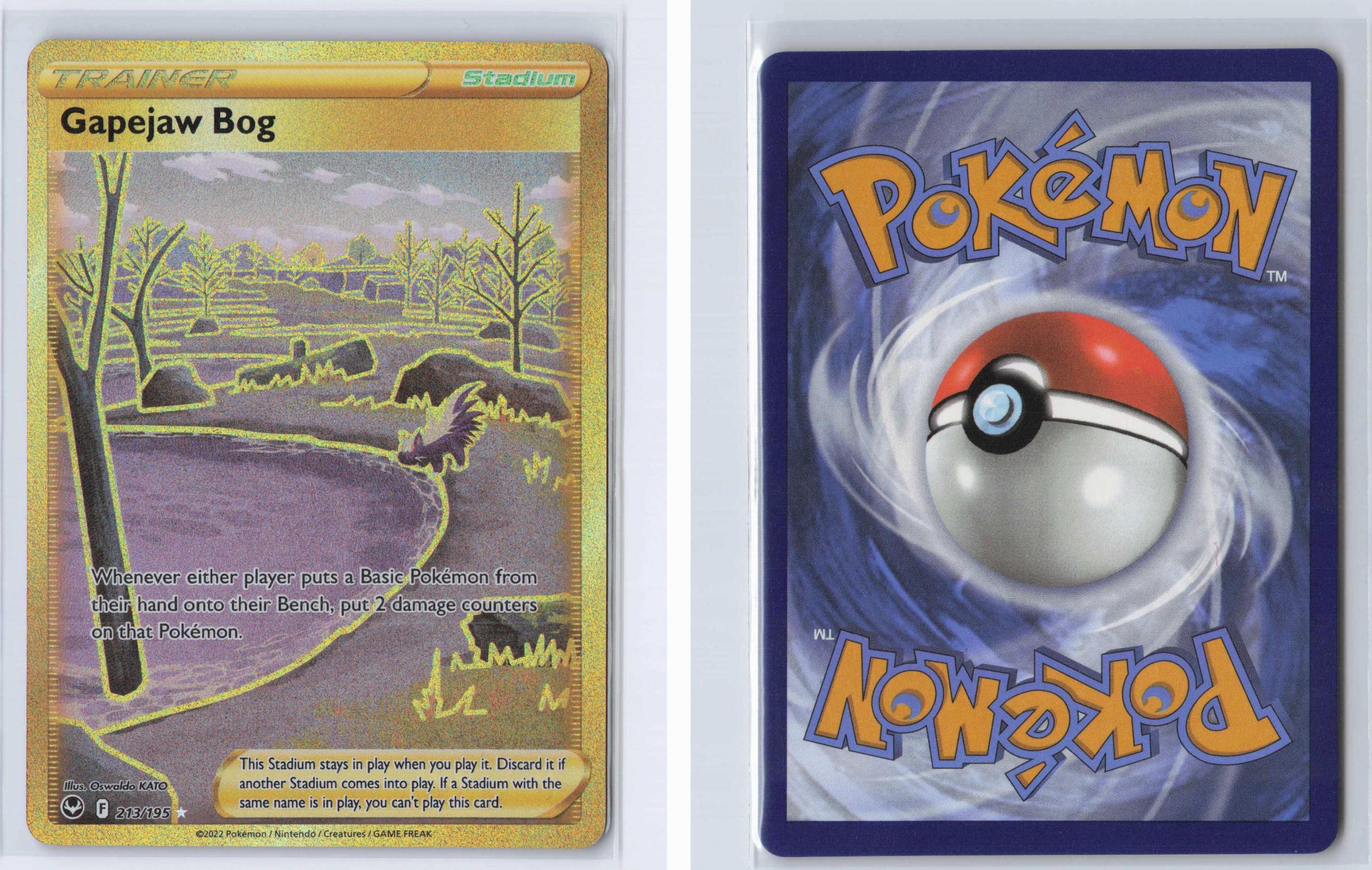 (#213/195) Gapejaw Bog - Holo [Silver Tempest]