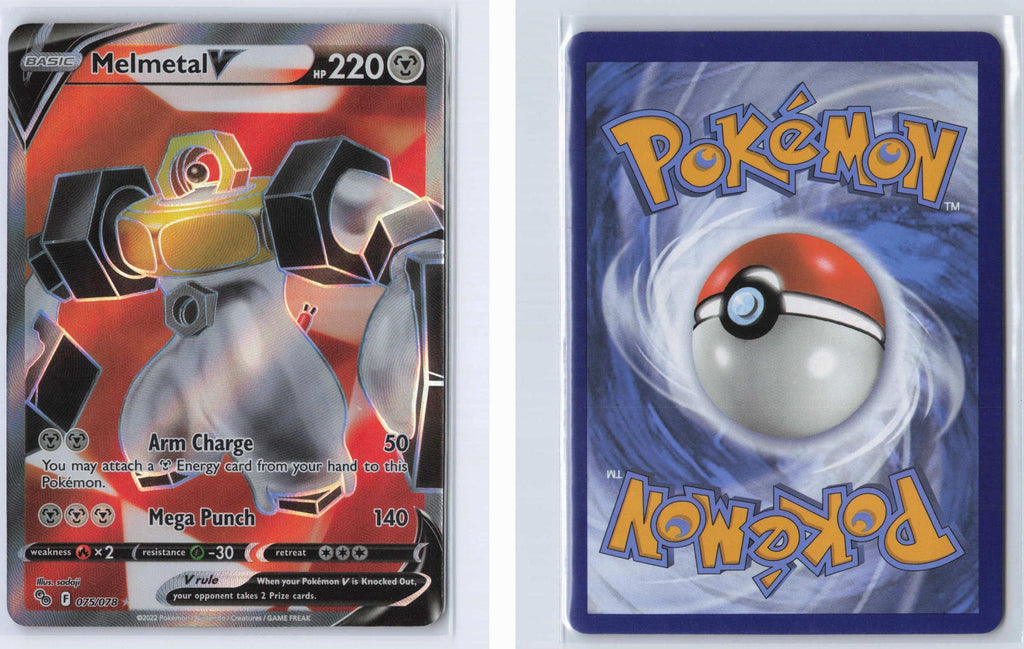 (#075/078) Melmetal V - Holo [Pokemon GO]