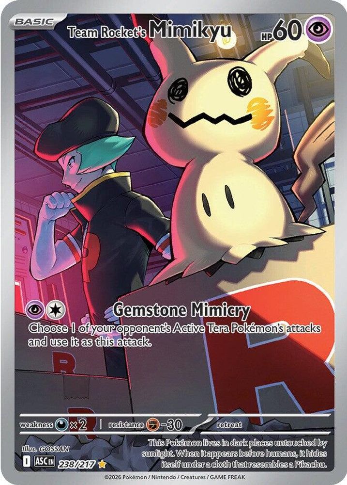 (#238/217) Team Rocket's Mimikyu - Holo [Ascended Heroes]