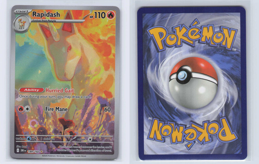 (#189/182) Rapidash - Holo [Destined Rivals]