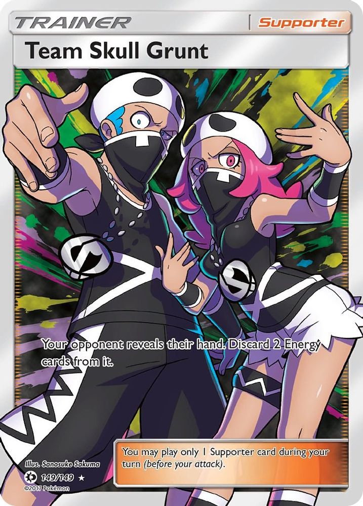(#149/149) Team Skull Grunt (Full Art) - Holo [SM Base Set]
