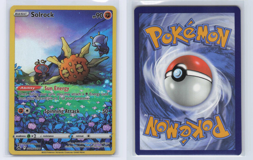 (#GG15/GG70) Solrock - Holo [Crown Zenith Galarian Gallery]