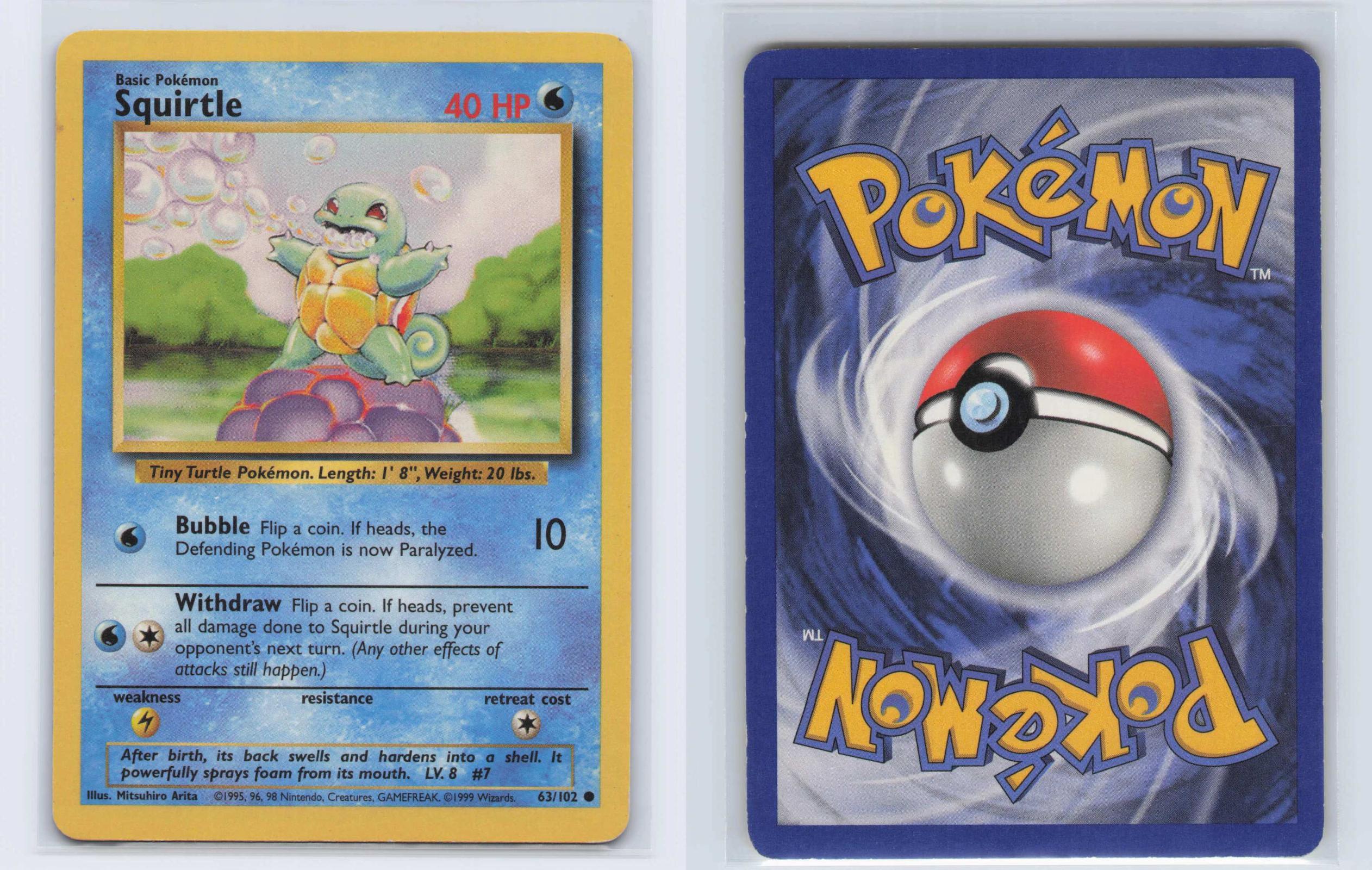 (#63/102) Squirtle - Normal [Base Set Unlimited]