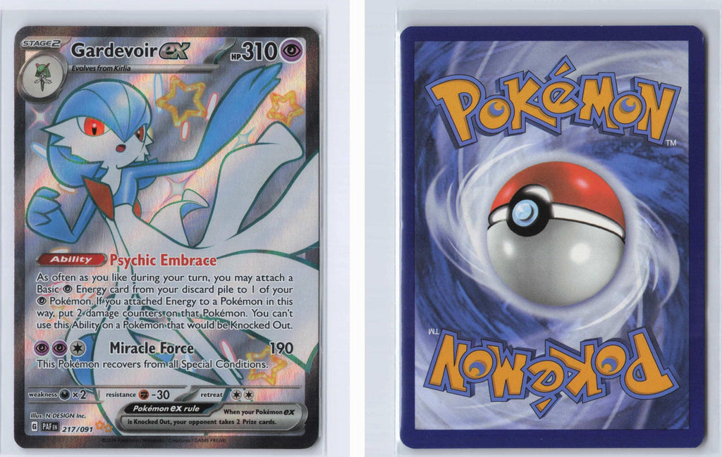 (#217/091) Gardevoir ex - Holo [Paldean Fates]